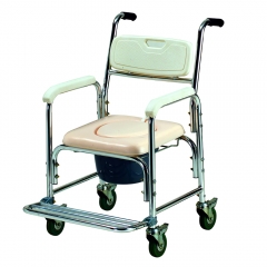 chaise percée de douche mobile