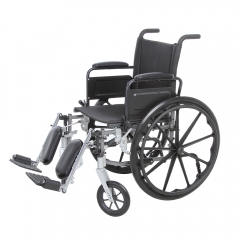 Fauteuil roulant orthopédique manuel en acier