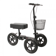 Trottinette tout-terrain légère à genouillère